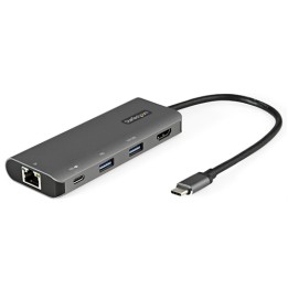 StarTech.com Adattatore multiporta USB C - Mini docking station USB type C a HDMI 4K 30Hz PD 100W - USB 3.1 Gen 2 10Gbps (DKT31