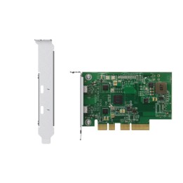 QNAP QXP-T32P - Adattatore Thunderblot - PCIe 3.0 x4 profilo basso - Thunderbolt 3 x 2 - per QNAP TVS-h1288X, TVS-H1688X