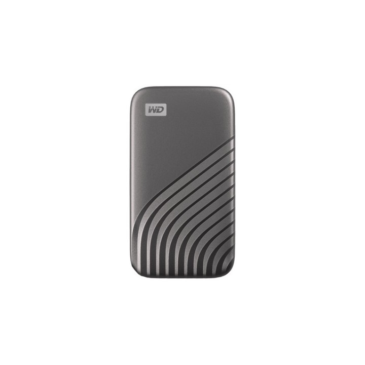 WD My Passport SSD WDBAGF0040BGY - SSD - crittografato - 4 TB - esterno (portatile) - USB 3.2 Gen 2 (USB-C connettore) - 256 bi