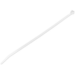 StarTech.com Fascette fermacavo riutilizzabili da 25 cm - Fascette in nylon autobloccanti Omologati 94V-2/UL 100 pezzi - bianco