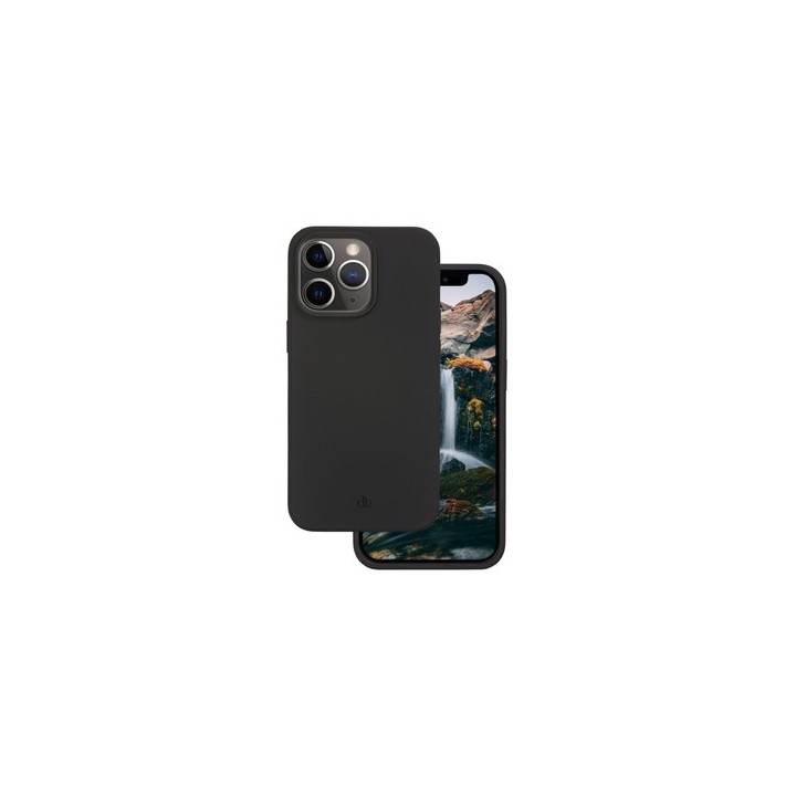 dbramante1928 Greenland - Cover per cellulare - a scatto - 100% di plastica riciclata - nero notte - per Apple iPhone 12, 12 Pr