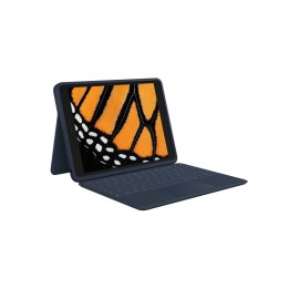 Logitech Rugged Combo 3 Touch for Education - Custodia tastiera e carta - con trackpad - Apple Smart connector - QWERTZ - Tedes