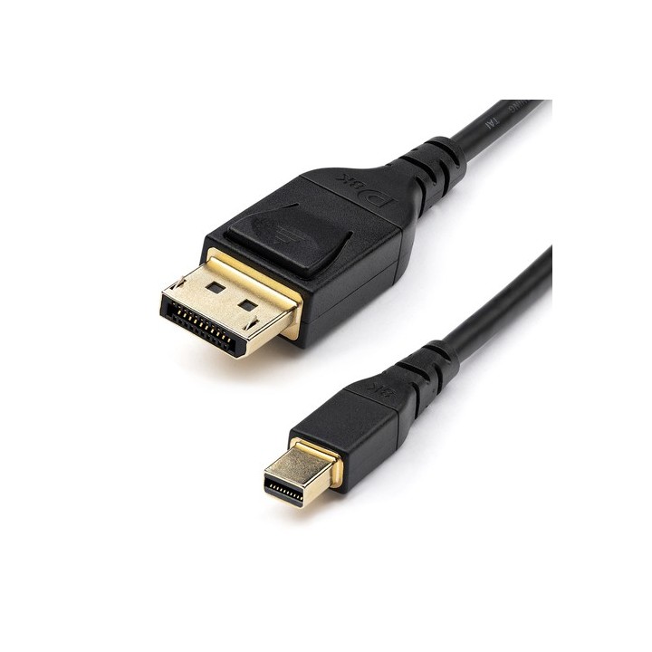 StarTech Cavo da Mini DisplayPort a DisplayPort 1.4 da 1m 8K 60Hz /4K - Cavo DisplayPort - Mini DisplayPort (M) serrato a Displ