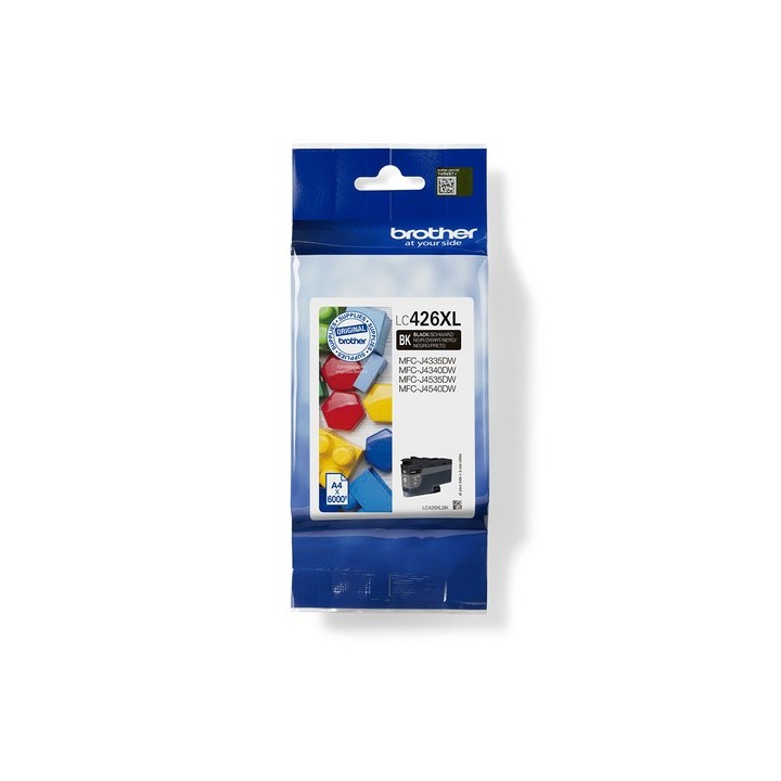 Brother LC426XLBK - Alta resa - nero - originale - cartuccia d'inchiostro - per Brother MFC-J4335, MFC-J4340, MFC-J4540