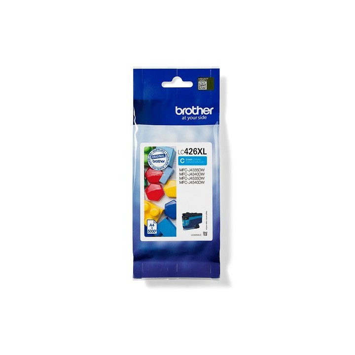 Brother LC426XLC - Alta resa - ciano - originale - cartuccia d'inchiostro - per Brother MFC-J4335, MFC-J4340, MFC-J4540