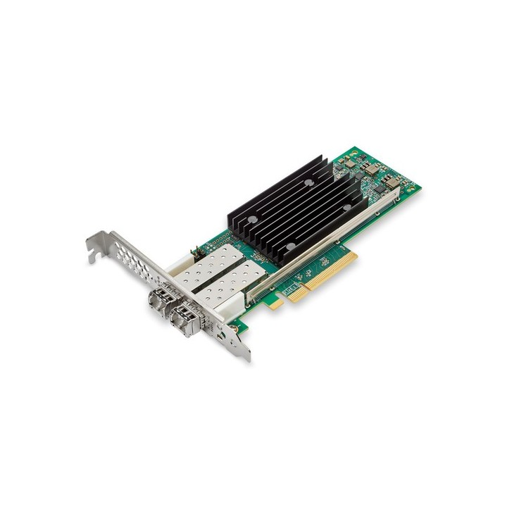 Lenovo ThinkSystem QLogic QLE2772 - Adattatore bus host - PCIe 4.0 x8 profilo basso - 32Gb Fibre Channel SFP+ x 2 - per ThinkSy