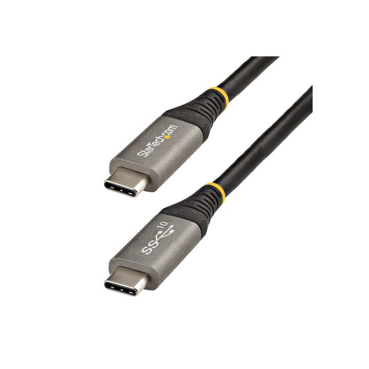 StarTech Cavo USB tipo C da 50cm - Cavo da USB-C a USB-C 5Gbps - USB-C 3.1/3.2 Gen 2 Type-C  - 100W (5A) Power Delivery - Suppo