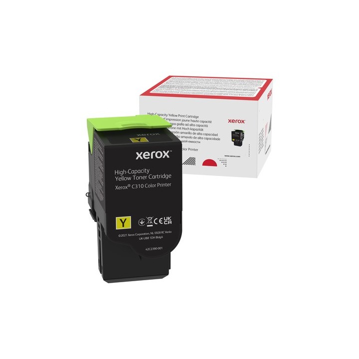 Xerox - Alta capacità - giallo - originale - cartuccia toner - per Xerox C310/DNI, C310/DNIM, C310V_DNI, C310V_DNIUK, C315/DNI,