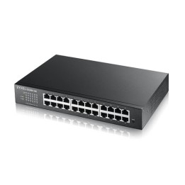 Zyxel GS1900 Series GS1900-24E - Switch - intelligente - 24 x 10/100/1000 - montabile su rack, montaggio a parete - per USG Fle