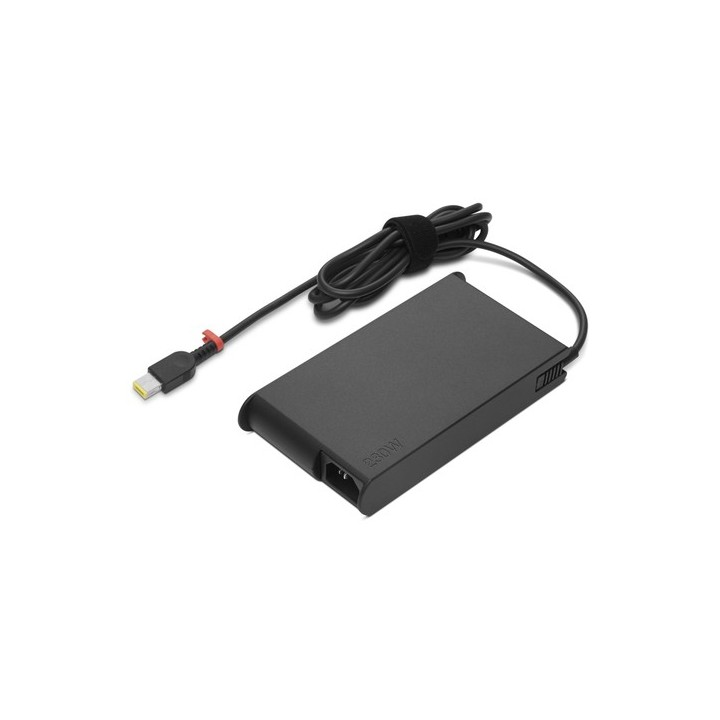 Lenovo - Alimentatore - slim - 100-240 V c.a. V - 230 Watt - Cile, Italia - nero - per ThinkPad P1 Gen 5, P15v Gen 2, P15v Gen 