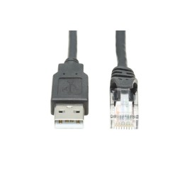 Eaton Tripp Lite Series USB Type-A to RJ45 Rollover Console Cable, M/M, Black - 10 ft. - Cavo seriale - USB (M) a RJ-45 (F) - 3