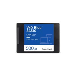 WD Blue SA510 WDS500G3B0A-00AXR0 - SSD - 500 GB - interno - 2.5" - SATA 6Gb/s - blu