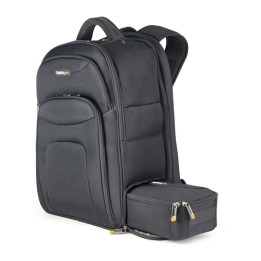 StarTech.com Zaino per Laptop 17.3" con Custodia Accessori Rimovibile per Lavoro/Viaggi - Zaino Porta PC Ergonomico per Profess