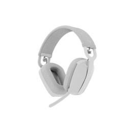 Logitech Zone Vibe 100 - Cuffie con microfono - dimensione completa - Bluetooth - senza fili - Off-White