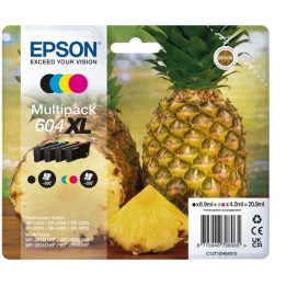 Epson 604XL Multipack - Confezione da 4 - XL - nero, ciano, magenta, giallo - originale - blister - cartuccia d'inchiostro - pe