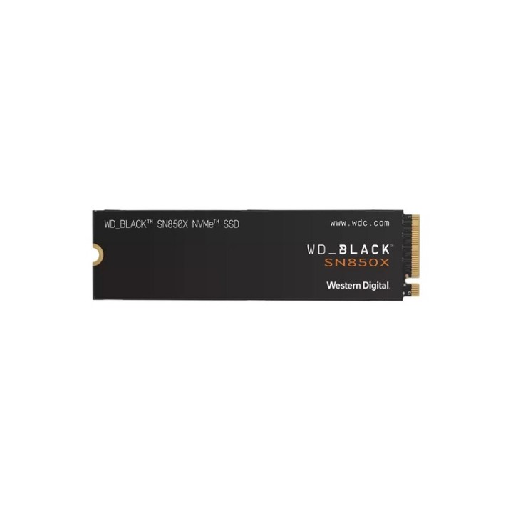 WD_BLACK SN850X NVMe SSD WDBB9G0010BNC - SSD - 1 TB - interno - M.2 2280 - PCIe 4.0 (NVMe) - nero