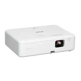 Epson CO-W01 - Proiettore 3LCD - portatile - 3000 lumen (bianco) - 3000 lumen (colore) - WXGA (1280 x 800) - 16:10 - bianco / n