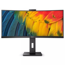 Philips 34B1U5600CH - 5000 Series - monitor a LED - curvato - 34" - 3440 x 1440 WQHD @ 120 Hz - VA - 350 cd/m² - 3000:1 - 4 ms 