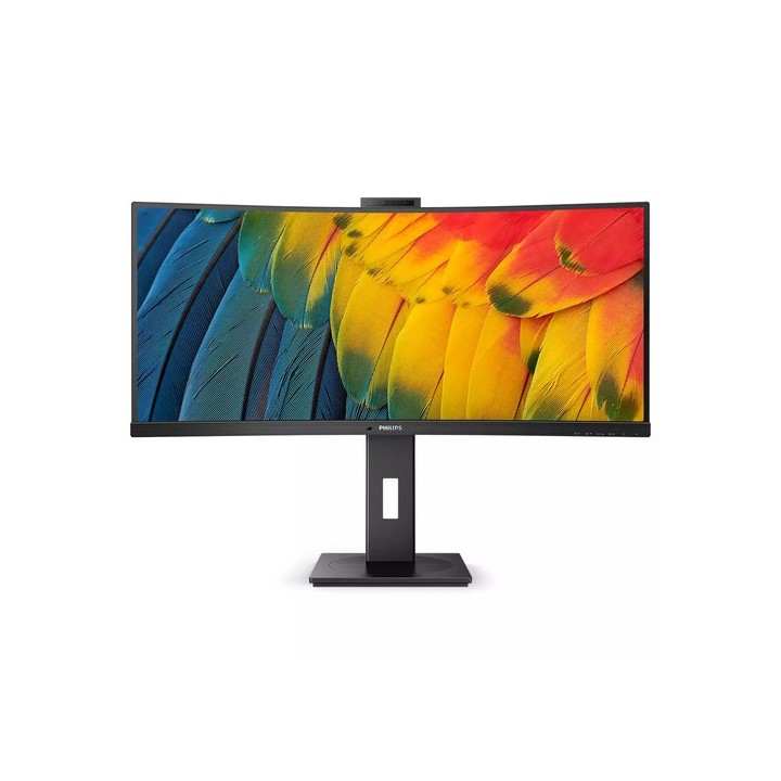 Philips 34B1U5600CH - 5000 Series - monitor a LED - curvato - 34" - 3440 x 1440 WQHD @ 120 Hz - VA - 350 cd/m² - 3000:1 - 4 ms 