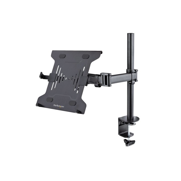 StarTech.com Braccio Notebook per Scrivania, Monitor 34" - Laptop (4,5kg) - Kit montaggio (cassetto, braccio snodato, morsetto 