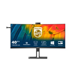 Philips 40B1U6903CH - 6000 Series - monitor a LED - curvato - USB - 39.7" - 5120 x 2160 WUHD @ 75 Hz - IPS - 300 cd/m² - 1000:1