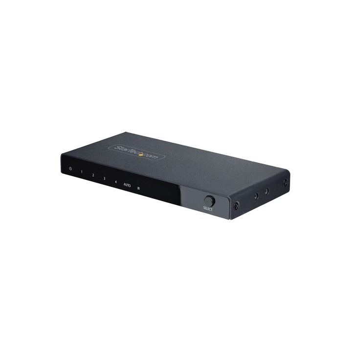Startech Switch HDMI 8K 60Hz a 4 porte, switcher HDMI 2.1, HDR10+ - Selettore video/audio - 4 x HDMI - desktop