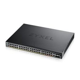 Zyxel XGS2220 Series XGS2220-54FP - Switch - accesso L3, NebulaFLEX Cloud, 960 W - gestito - 48 x Gigabit Ethernet + 6 x 10 Gig