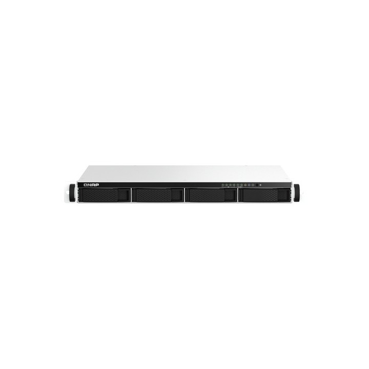 QNAP TS-464eU - Server NAS - 4 alloggiamenti - montabile in rack - SATA 6Gb/s - RAID 0, 1, 5, 6, 10, JBOD - RAM 8 GB - 2.5 Giga