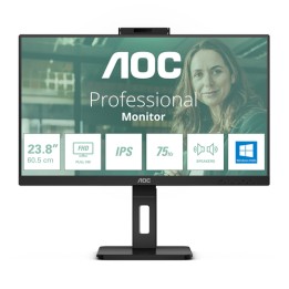 AOC Pro-line 24P3CW - Monitor a LED - 24" (23.8" visualizzabile) - 1920 x 1080 Full HD (1080p) @ 75 Hz - IPS - 300 cd/m² - 1000