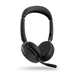 Jabra Evolve2 65 Flex MS Stereo - Cuffie con microfono - over ear - Bluetooth - senza fili - eliminazione rumore attivata - USB