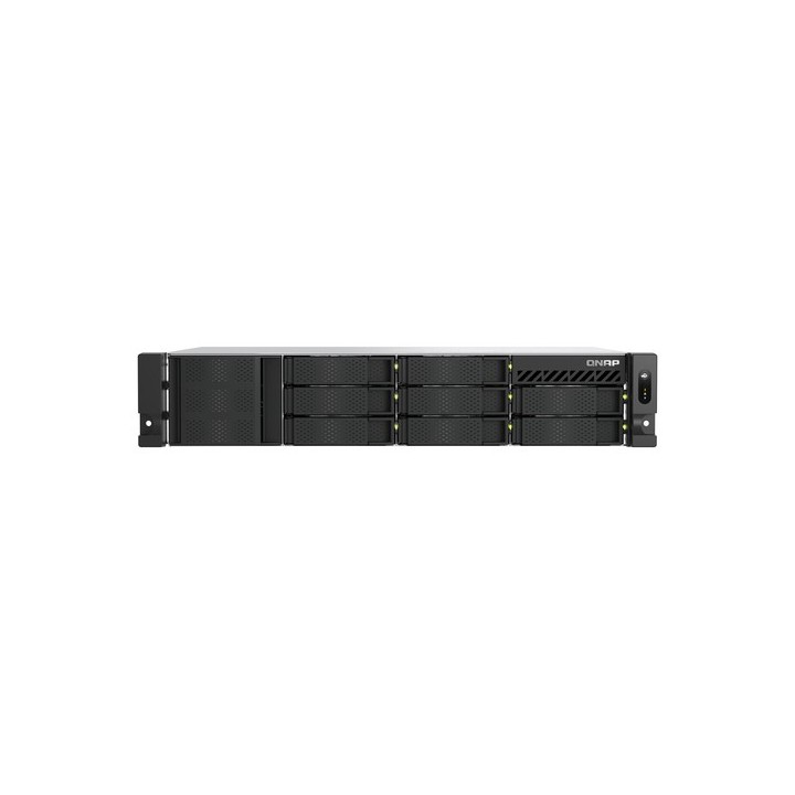 QNAP TS-855eU - Server NAS - 8 alloggiamenti - montabile in rack - SATA 6Gb/s - RAID 0, 1, 5, 6, 10, 50, 60, TM, RAID TP - RAM 
