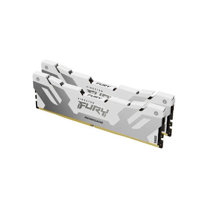 Kingston FURY Renegade - DDR5 - kit - 32 GB: 2 x 16 GB - DIMM 288-PIN - 6400 MT/s / PC5-51200 - CL32 - 1.4 V - senza buffer - o