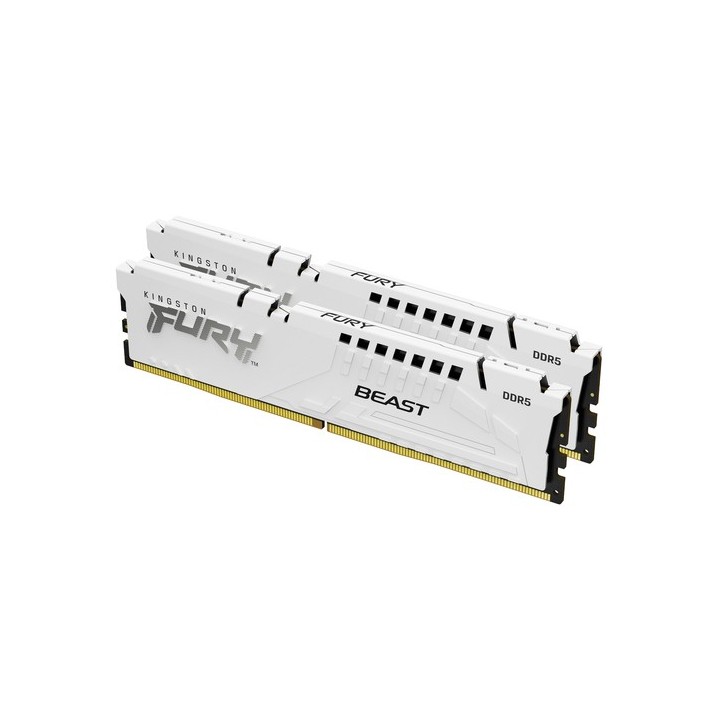 Kingston FURY Beast - DDR5 - kit - 32 GB: 2 x 16 GB - DIMM 288-PIN - 5200 MT/s / PC5-41600 - CL36 - 1.25 V - senza buffer - on-