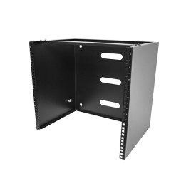 StarTech.com Staffa Rack 19" 10U a Parete per Patch Panel Profondità 35cm - Staffa di montaggio per dispositivo di rete - monta