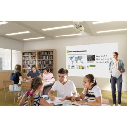 Epson EB-L265F - Proiettore 3LCD - 4600 lumen (bianco) - 4600 lumen (colore) - 16:9 - 1080p - 802.11a/b/g/n wireless ca/LAN/Mir
