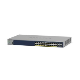 NETGEAR Smart GS728TPP - Switch - L3 Lite - intelligente - 24 x 10/100/1000 (PoE+) + 4 x SFP - montabile su rack - PoE+ (720 W)