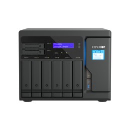 QNAP TS-855X - Server NAS - 8 alloggiamenti - SATA 6Gb/s - RAID 0, 1, 5, 6, 10, JBOD, 50, 60 - RAM 8 GB - 2.5 Gigabit Ethernet 