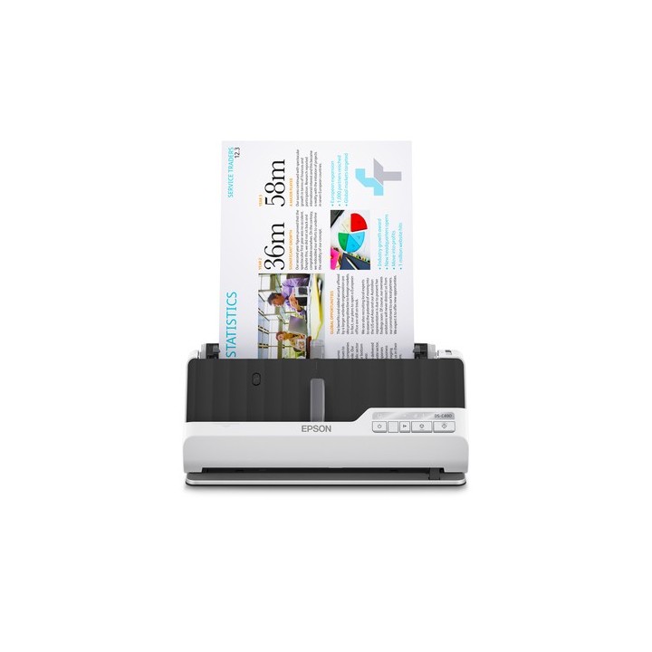 Epson DS-C490 - Scanner con alimentatore di fogli - Duplex - A4/Legal - 600 dpi x 600 dpi - ADF (Alimentatore automatico docume