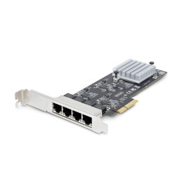 Startech Scheda di rete 2.5 Gigabit a 4 porte - Scheda Ethernet PCIe - Adattatore di rete - PCIe 2.0 x4 - Gigabit Ethernet 10M/