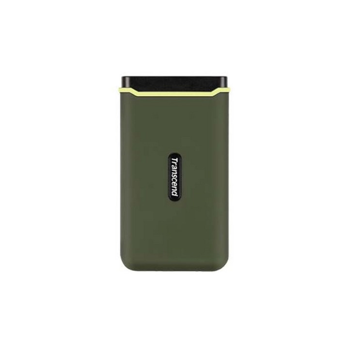 Transcend ESD380C - SSD - 4 TB - esterno (portatile) - USB 3.2 Gen 2x2 - verde militare