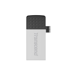 Transcend JetFlash Mobile 380 - Chiavetta USB - 16 GB - USB 2.0 - argento