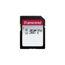 Transcend 300S - Scheda di memoria flash - 256 GB - Video Class V30 / UHS-I U3 / Class10 - UHS-I SDXC
