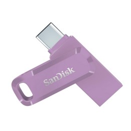 SanDisk Ultra Dual Drive Go - Chiavetta USB - 64 GB - USB 3.2 Gen 1 / USB-C - lavanda