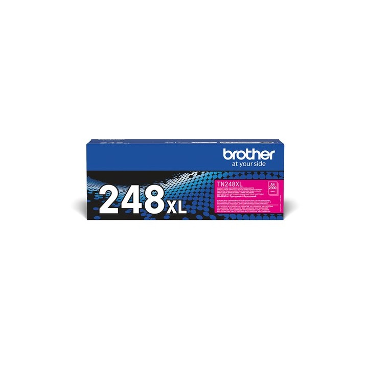 Brother TN248XLM - Alta resa - magenta - originale - scatola - cartuccia toner - per Brother DCP-L3515, L3520, L3555, L3560, HL