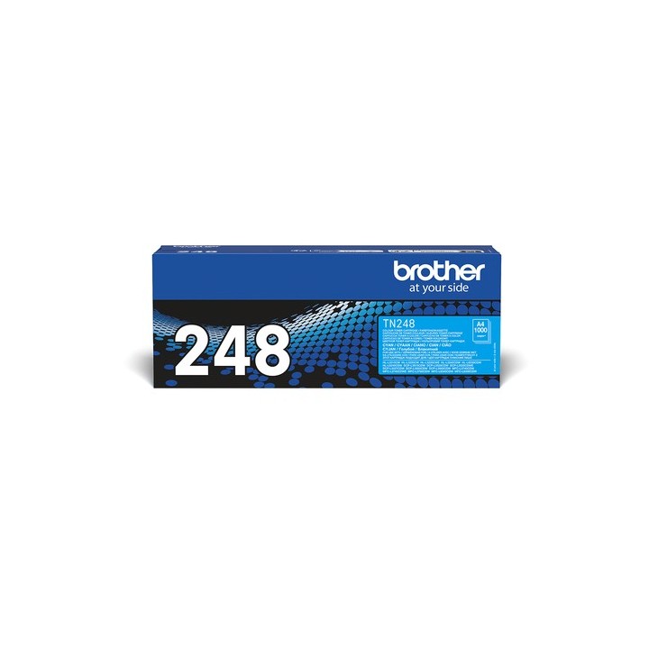 Brother TN-248C - Ciano - originale - scatola - cartuccia toner - per Brother DCP-L3515, L3520, L3555, L3560, HL-L3220, L3240, 