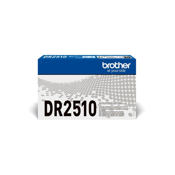 Brother DR2510 - Originale - scatola - kit tamburo - per Brother DCP-L2620, DCP-L2627, DCP-L2660, HL-L2447, MFC-L2800, MFC-L282