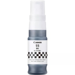 Canon GI 55 BK - 70 ml - nero - originale - confezione da appendere - ricarica inchiostro - per MAXIFY GX1050, GX2050