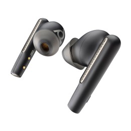 Poly Voyager Free 60/60+ Microsoft Teams Certified Black Earbuds (2 Pieces) - Replaces Poly SKU 221223-03
