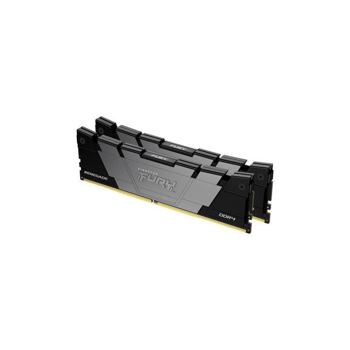 Kingston FURY Renegade - DDR4 - kit - 32 GB: 2 x 16 GB - DIMM 288-PIN - 3600 MT/s / PC4-28800 - CL16 - 1.35 V - senza buffer - 