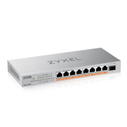 Zyxel XMG-100 Series XMG-108HP - Switch - non gestito - unmanaged - 8 x 100/1000/2.5G (PoE++) + 1 x Gigabit SFP / 10 Gigabit SF